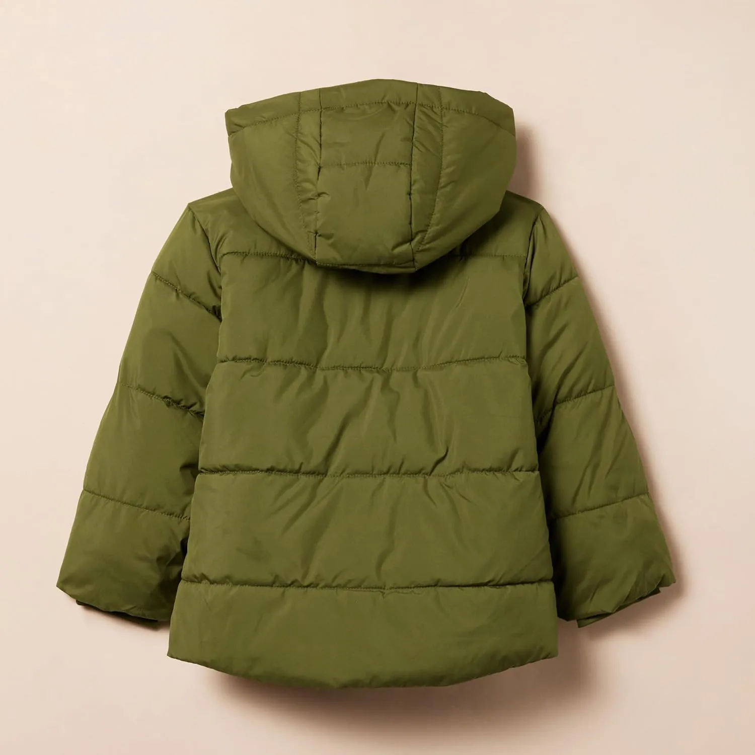 Amazon Essentials Babies, Toddlers, and Boys' Heavyweight Hooded Puffer Jacket