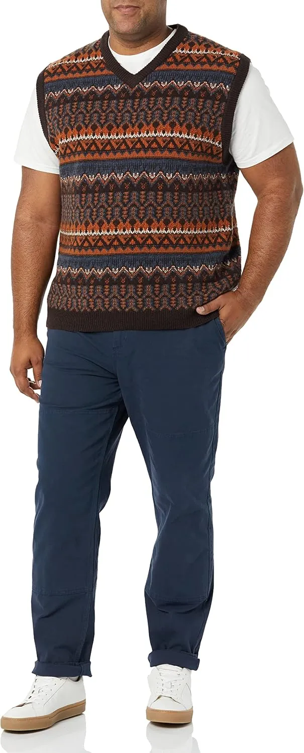 Amazon Essentials Men's Lambs Wool Sweater Vest (Previously Goodthreads)