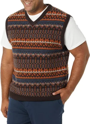 Amazon Essentials Men's Lambs Wool Sweater Vest (Previously Goodthreads)