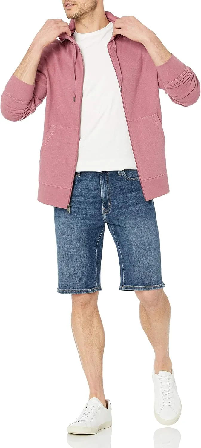 Amazon Essentials Men's Lightweight French Terry Full-Zip Hoodie