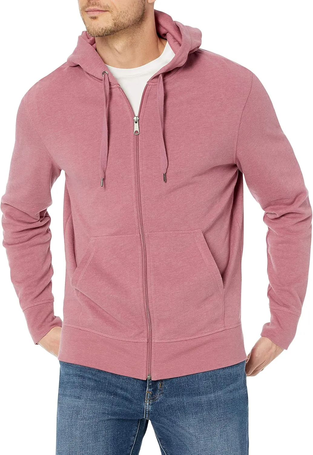 Amazon Essentials Men's Lightweight French Terry Full-Zip Hoodie