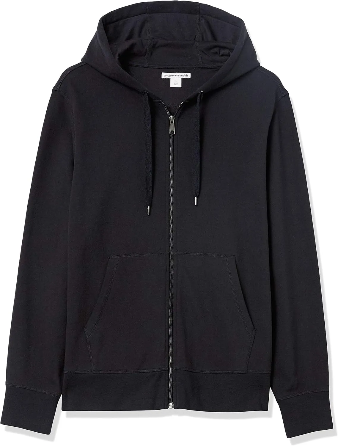 Amazon Essentials Men's Lightweight French Terry Full-Zip Hoodie