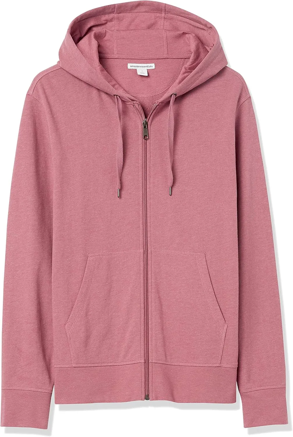Amazon Essentials Men's Lightweight French Terry Full-Zip Hoodie