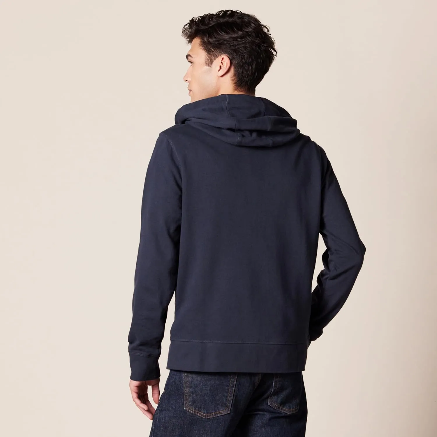 Amazon Essentials Men's Lightweight French Terry Full-Zip Hoodie