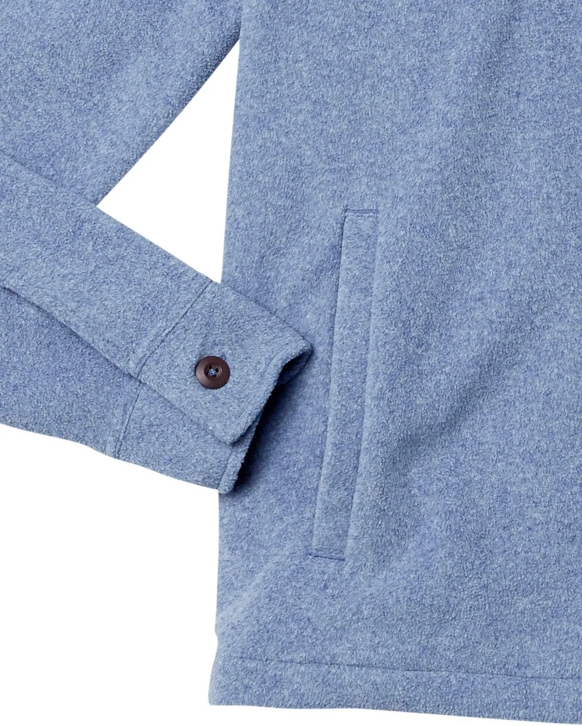 Amazon Essentials Men's Long-Sleeve Polar Fleece Shirt Jacket