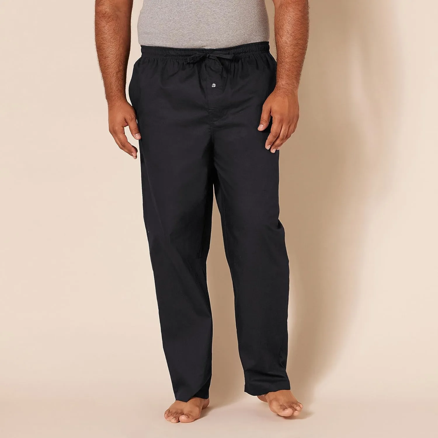 Amazon Essentials Men's Straight-Fit Woven Pajama Pant