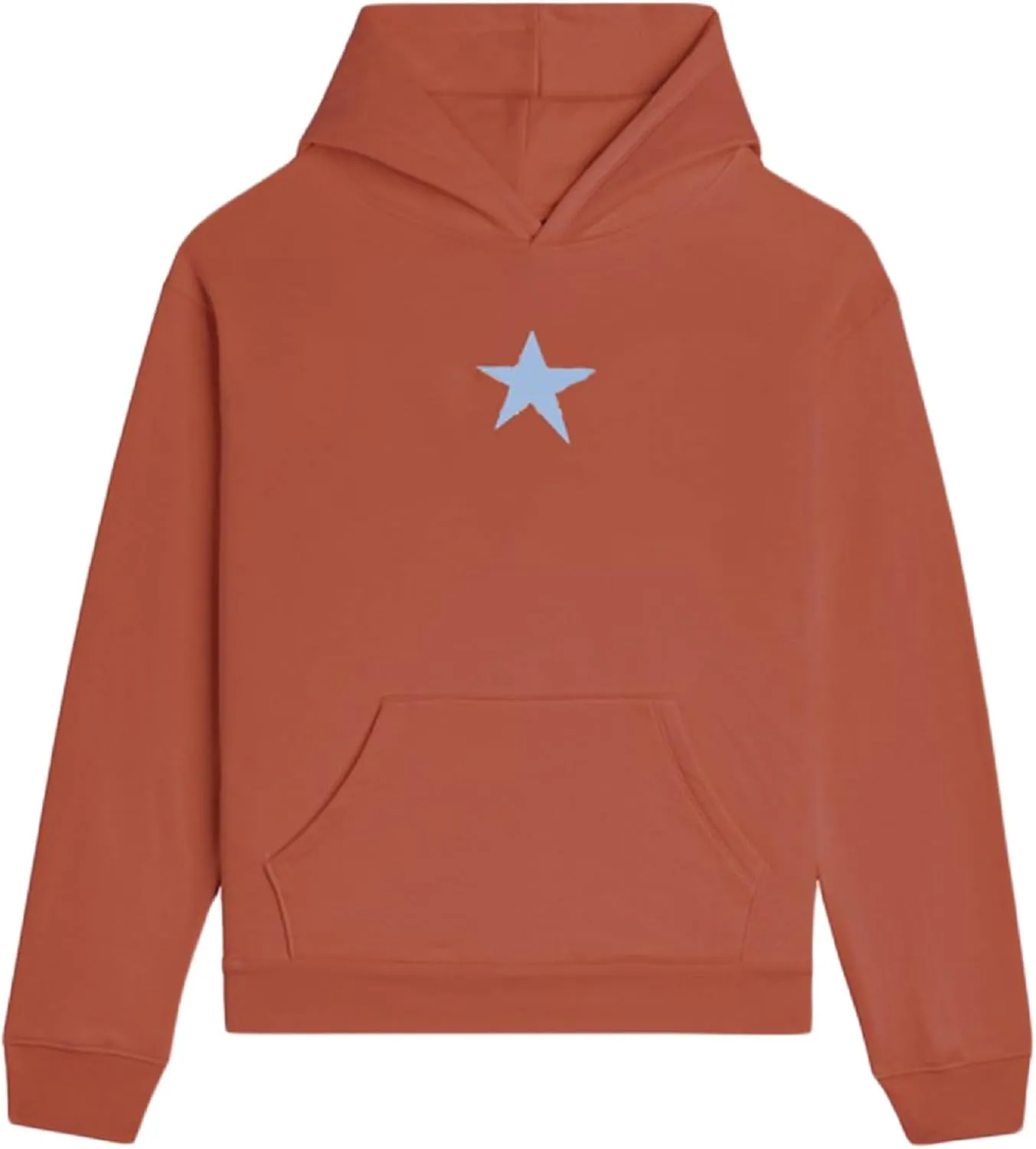 Aonoapll Women Y2k Graphic Oversized Hoodie Loose Long Sleeve Vintage Sweatshirt Aesthetic Print Preppy Hooded Pullover