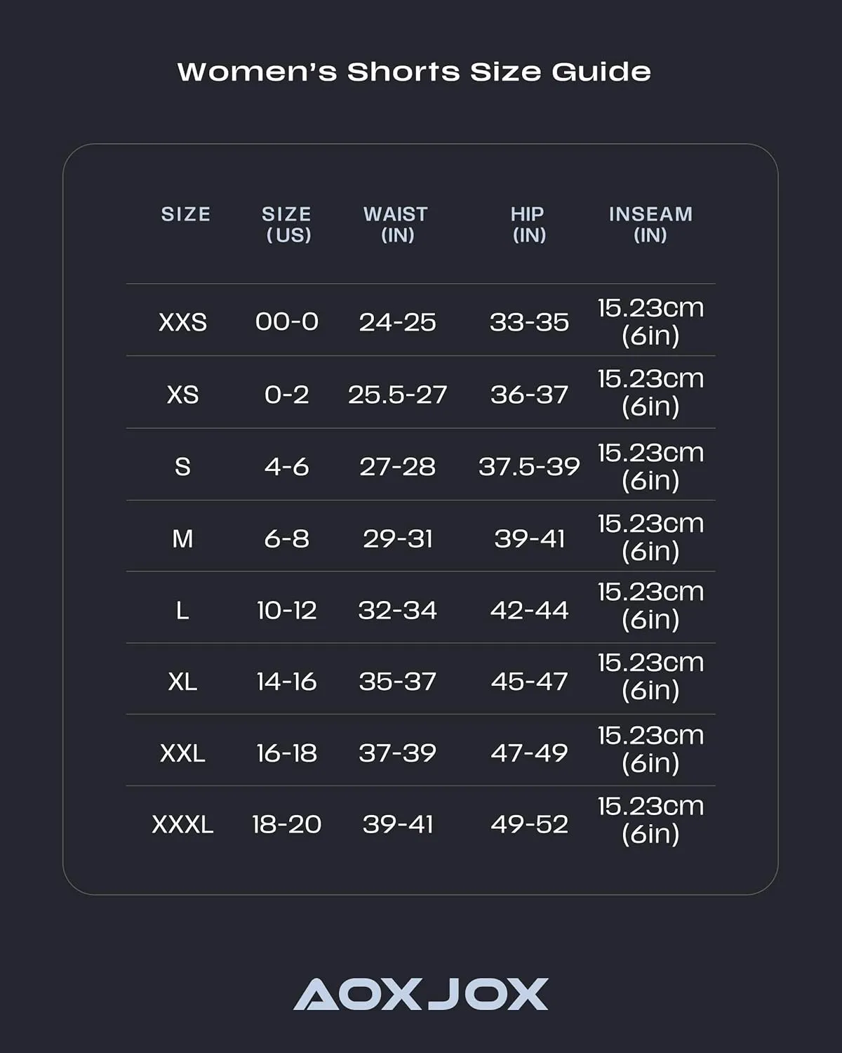 Aoxjox Trinity Workout Biker Shorts for Women Cross-Waist Crossover High Waisted Tummy Control Athletic Running Yoga Short 6"