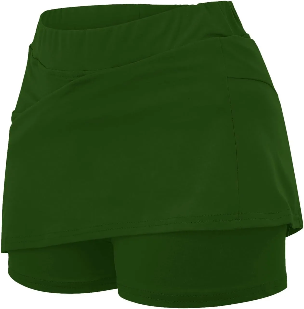 Athletic Skorts for Women Running Tennis Skirt with Shorts High Waist Tummy Control Skirts with Pocket Workout Skorts