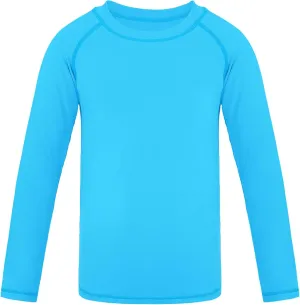 Auranso Boys Rash Guard Swim Shirt UPF 50  Long Sleeve Sun Protection Quick Dry Shirt