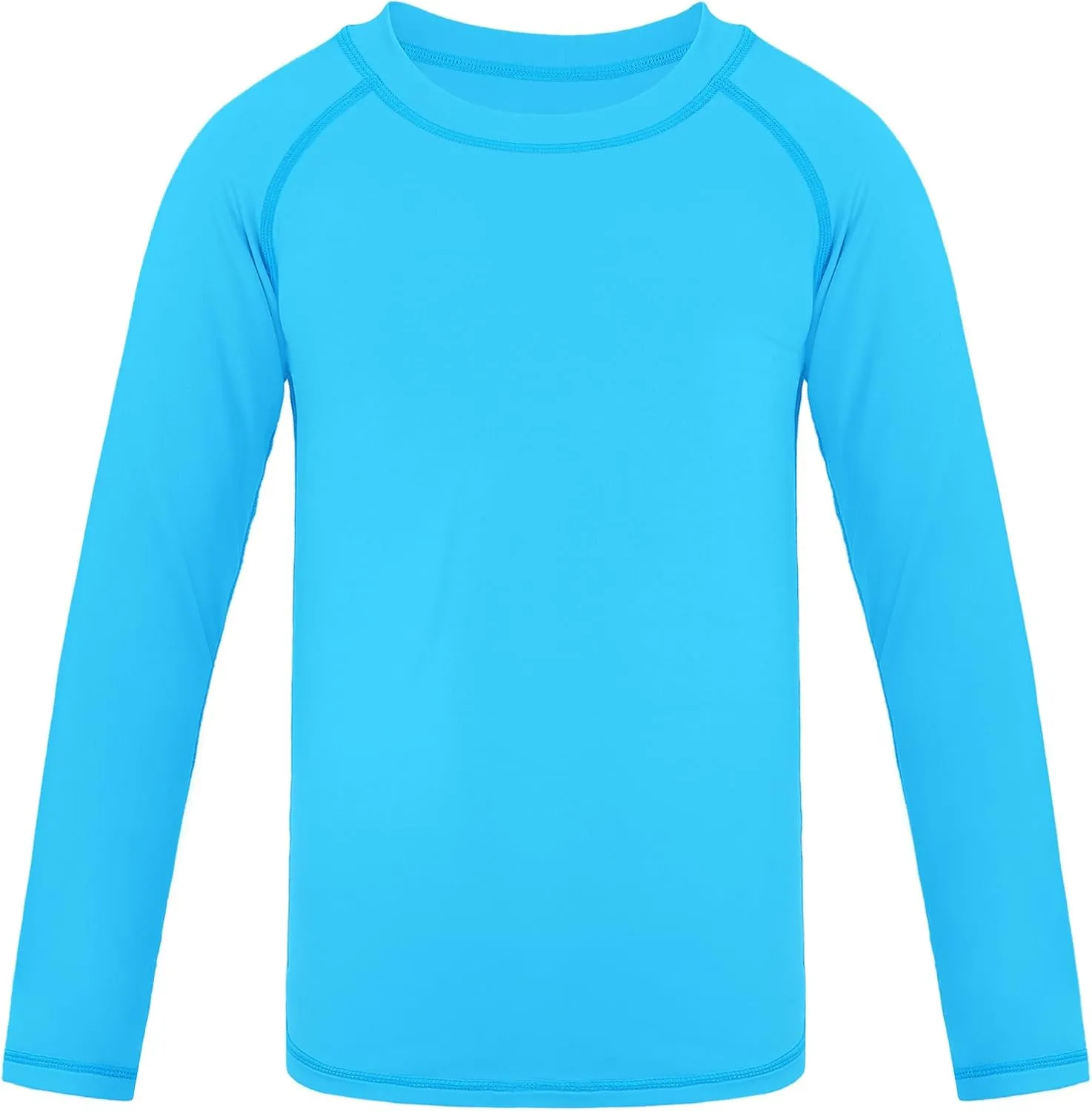 Auranso Boys Rash Guard Swim Shirt UPF 50  Long Sleeve Sun Protection Quick Dry Shirt