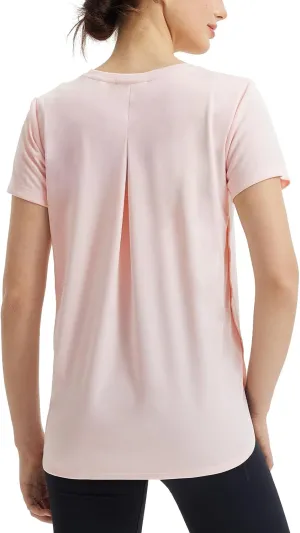 baleaf Women's Short Sleeve Workout Shirts Athletic Running Yoga Tops with Curved Hem Quick Dry Sun T-Shirt UPF 50 
