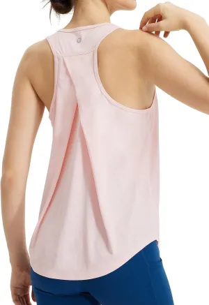 baleaf Women's Workout Tops Racerback Sleeveless Running Athletic Tank Tops Quick Dry Shirts for Sports Gym Exercise