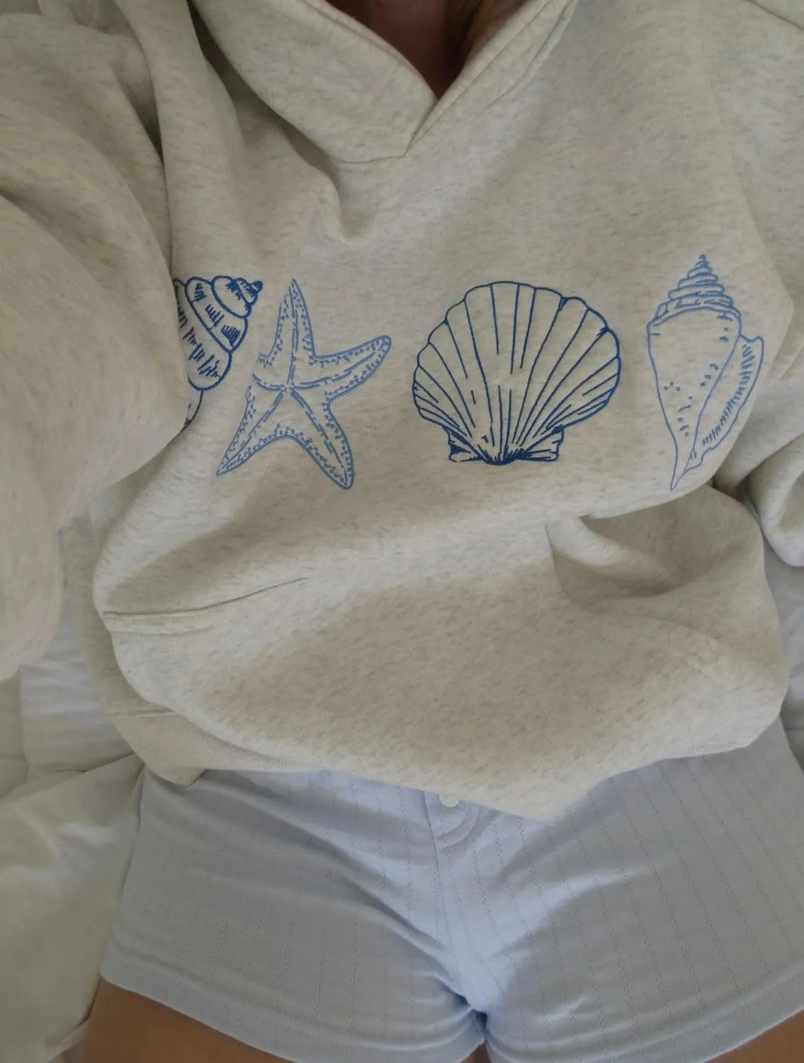 Bow Hoodie Hibiscus Women Oversized Cute Graphic Embroidered Preppy Y2K Long Sleeve Sweatshirt Pullover