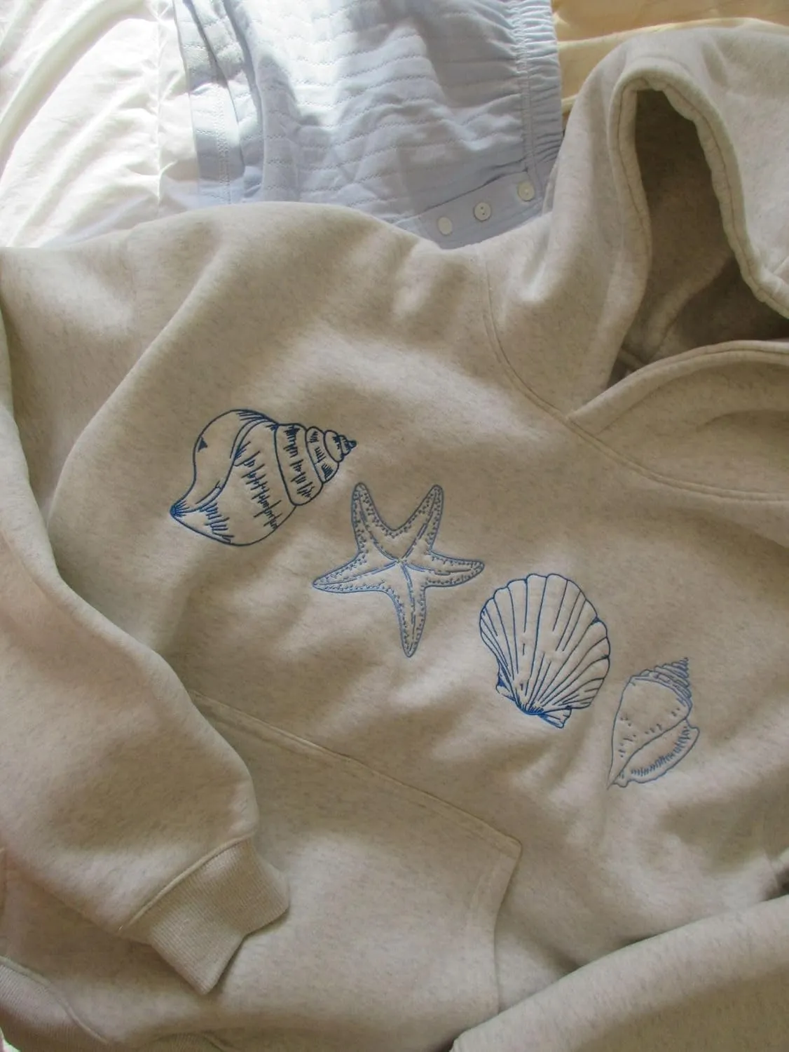Bow Hoodie Hibiscus Women Oversized Cute Graphic Embroidered Preppy Y2K Long Sleeve Sweatshirt Pullover
