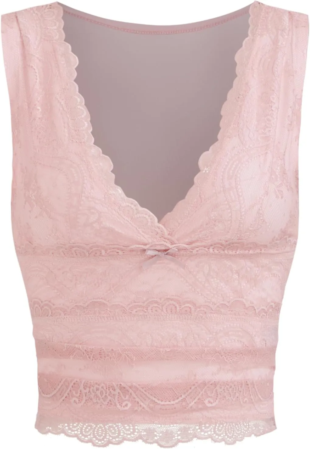 CIDER Lace Crop Tank Tops for Women Summer V Neck Sleeveless Going Out Tops Ruched Sexy Tee Trendy T Shirts Casual