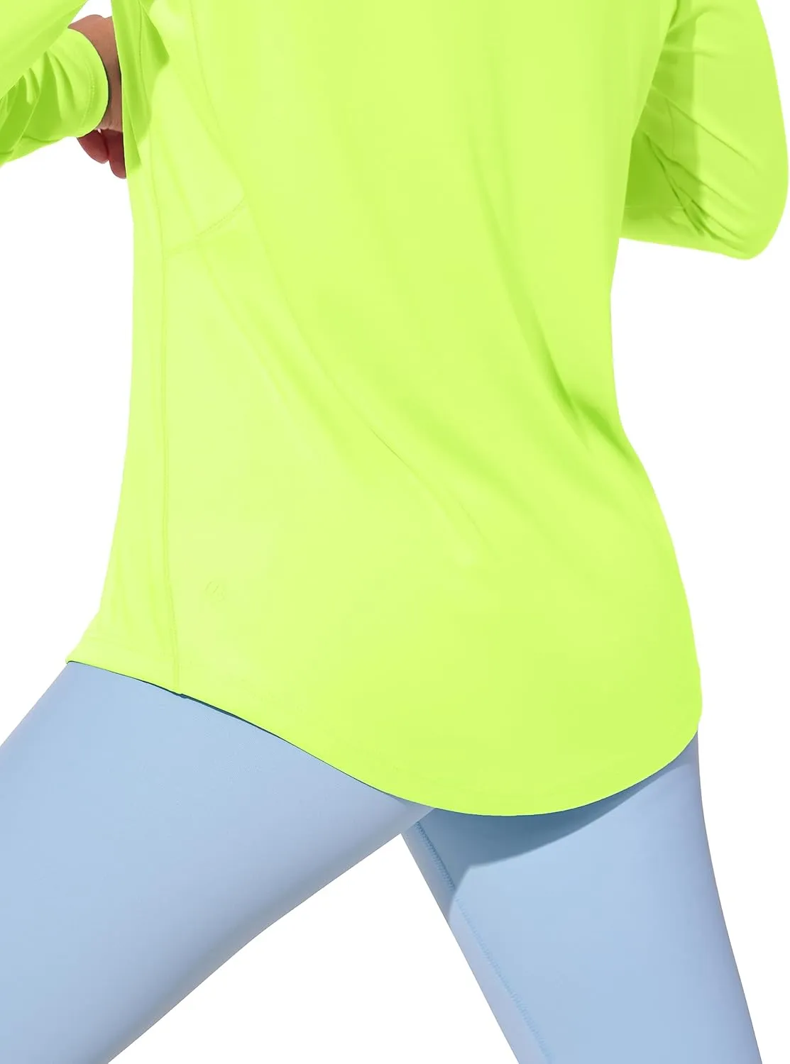 CRZ YOGA Womens UPF 50  Sun Long Sleeve UV Protection Workout Tops Lightweight Quick Dry Outdoor Hiking Running Shirts