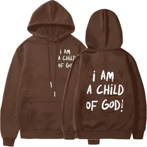 Cute Preppy Hoodie for Women Inspirational Letter Graphic Sweatshirt Oversized Long Sleeve Casual Loose Pullover