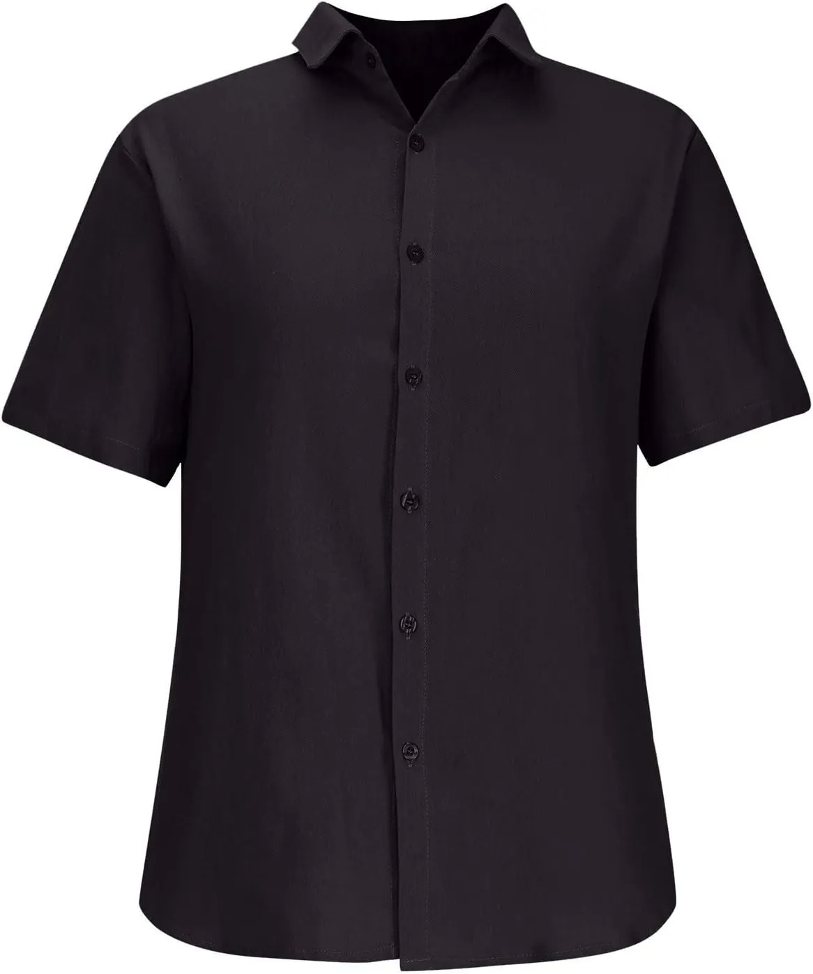 generic Men's Linen Shirts Short Sleeve 2024 Men Summer Button down T Shirts Vacation Beach Tops Plus Size Tops Casual