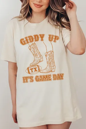 Giddy Up Texas Graphic Tee