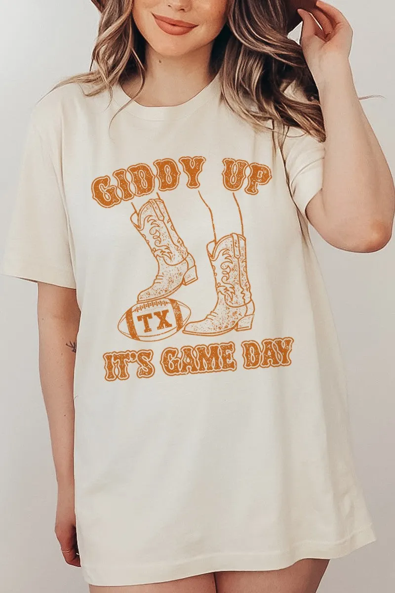Giddy Up Texas Graphic Tee