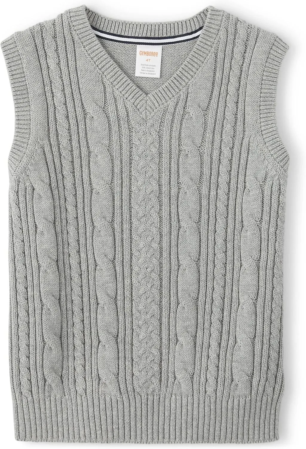 Gymboree Boys and Toddler V-Neck Cable Knit Sweater Vest