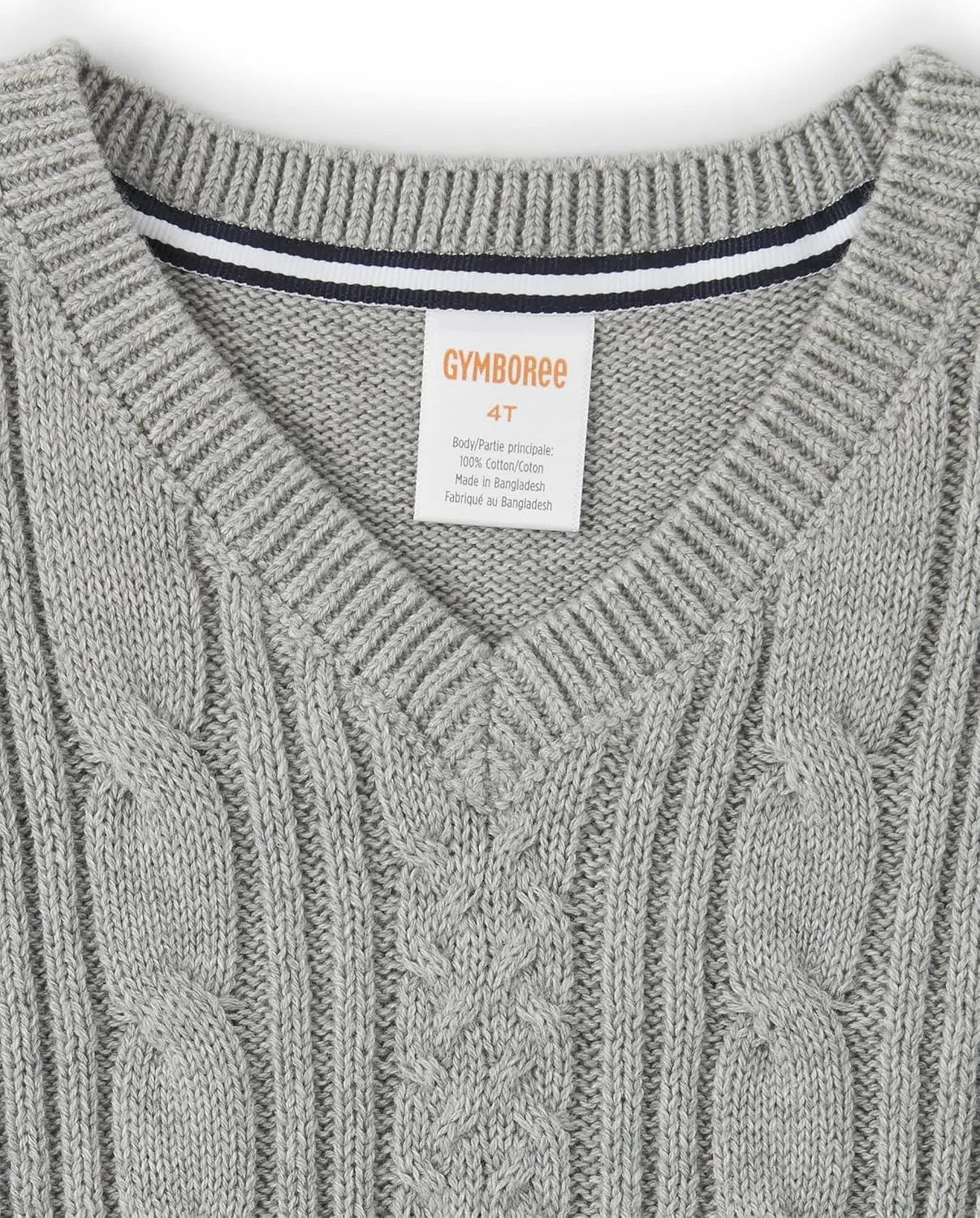 Gymboree Boys and Toddler V-Neck Cable Knit Sweater Vest