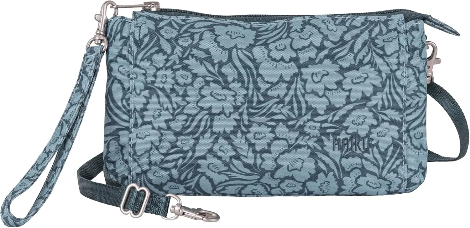 HAIKU Women's Small Stride Crossbody RFID Blocking Wristlet Wallet