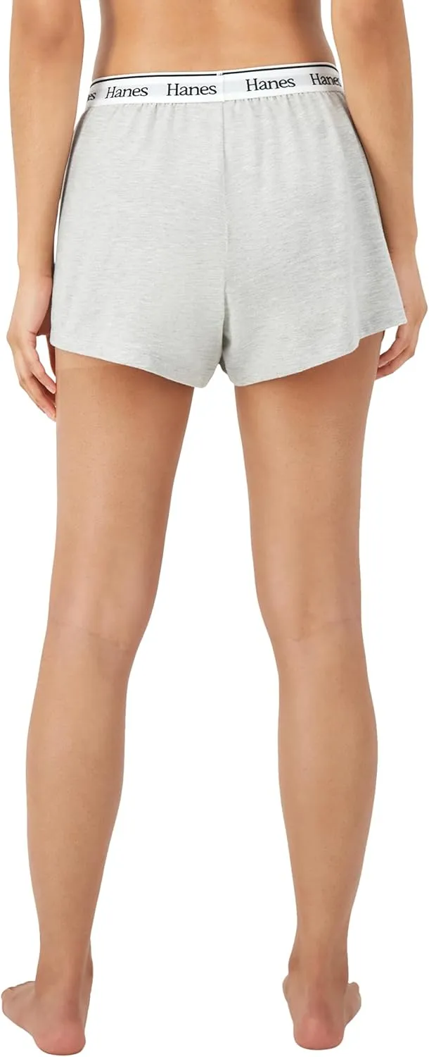 Hanes Women's Originals Comfywear Sleep Shorts (2 Pack)