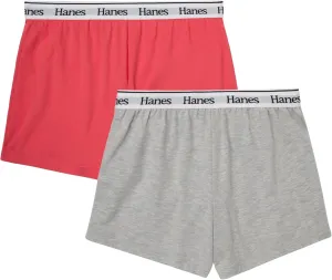 Hanes Women's Originals Comfywear Sleep Shorts (2 Pack)