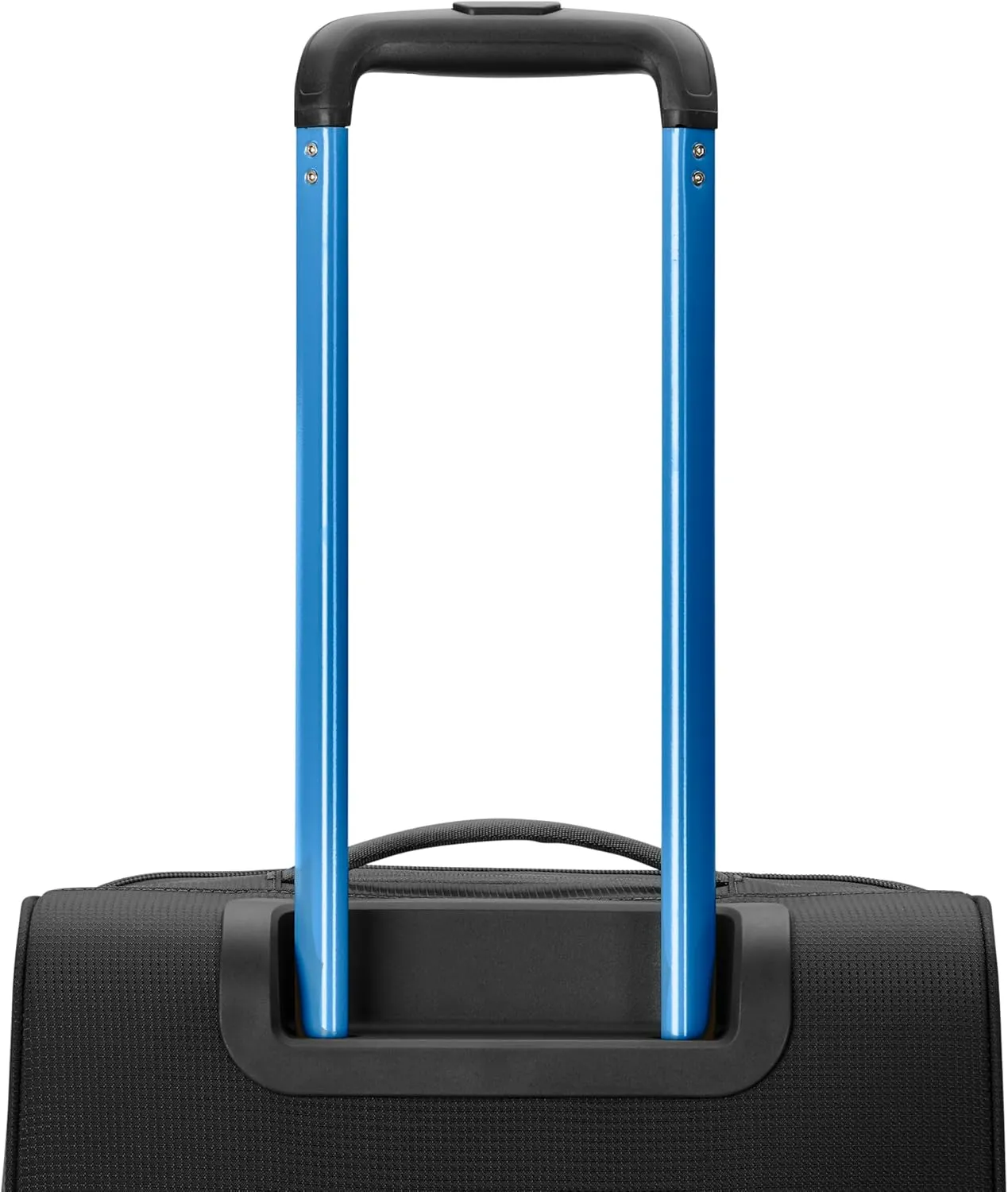 High Sierra Hi-Life 22-Inch Carry-On Wheeled Duffle - Features Smooth Rolling Wheels, WetPak Pockets, Stack-It Strap, Adjustable Handle, Fleece Pocket, Padded Laptop Sleeve, Expandable - Black/Blue