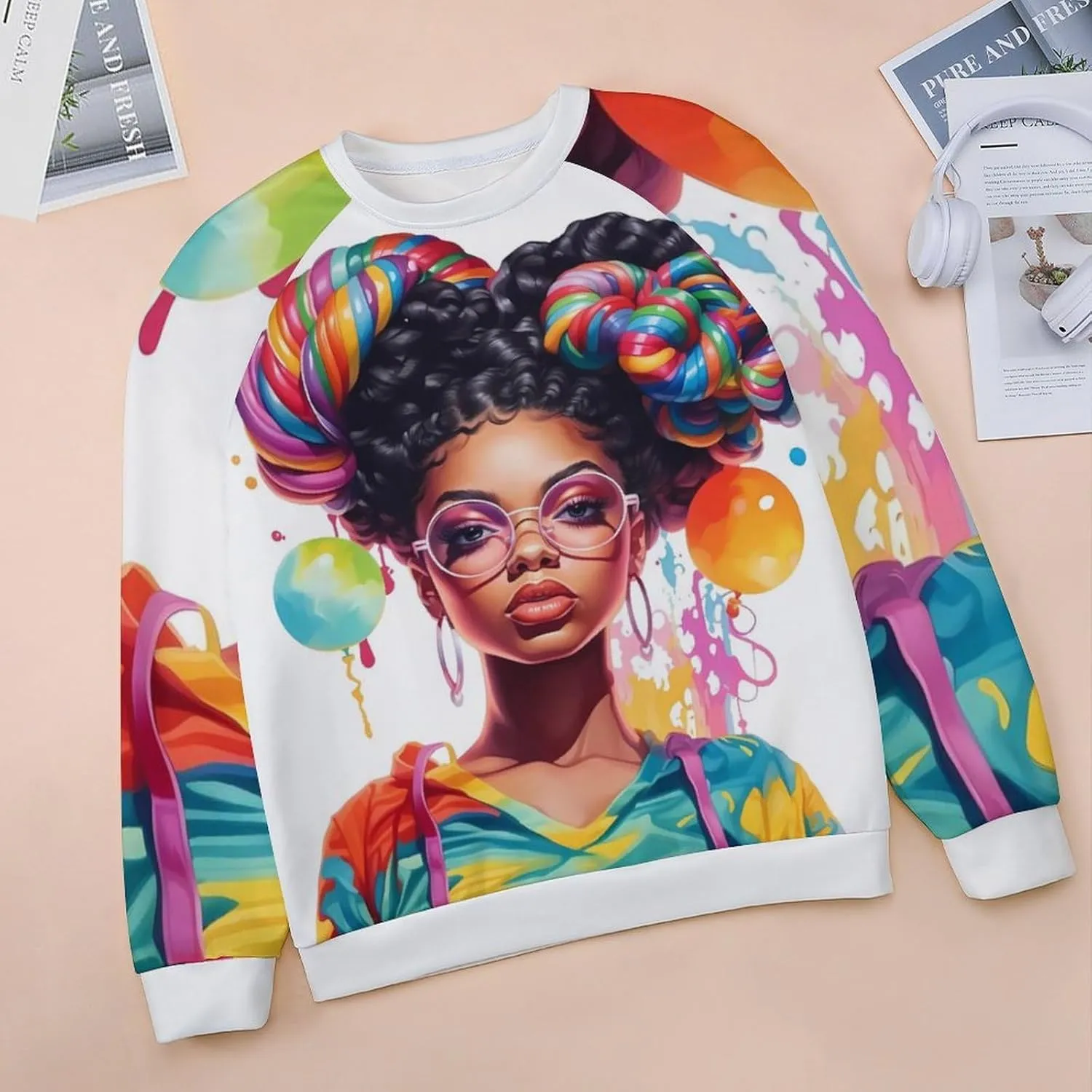 HOTYD Women Aztec Sweatshirt Casaul Fall Long Sleeve Crewneck Cowgirl Shirts Vintage Bull Graphic Pullover Western Tops