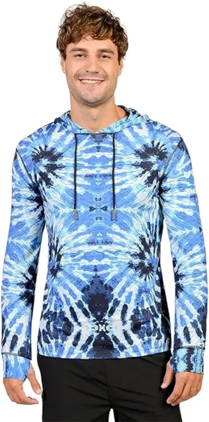 INGEAR Sun Shirts for Men - Lightweight SPF 50  UV Protection Hoodie with Pocket for Fishing, Running, Hiking, Swim Rashguard