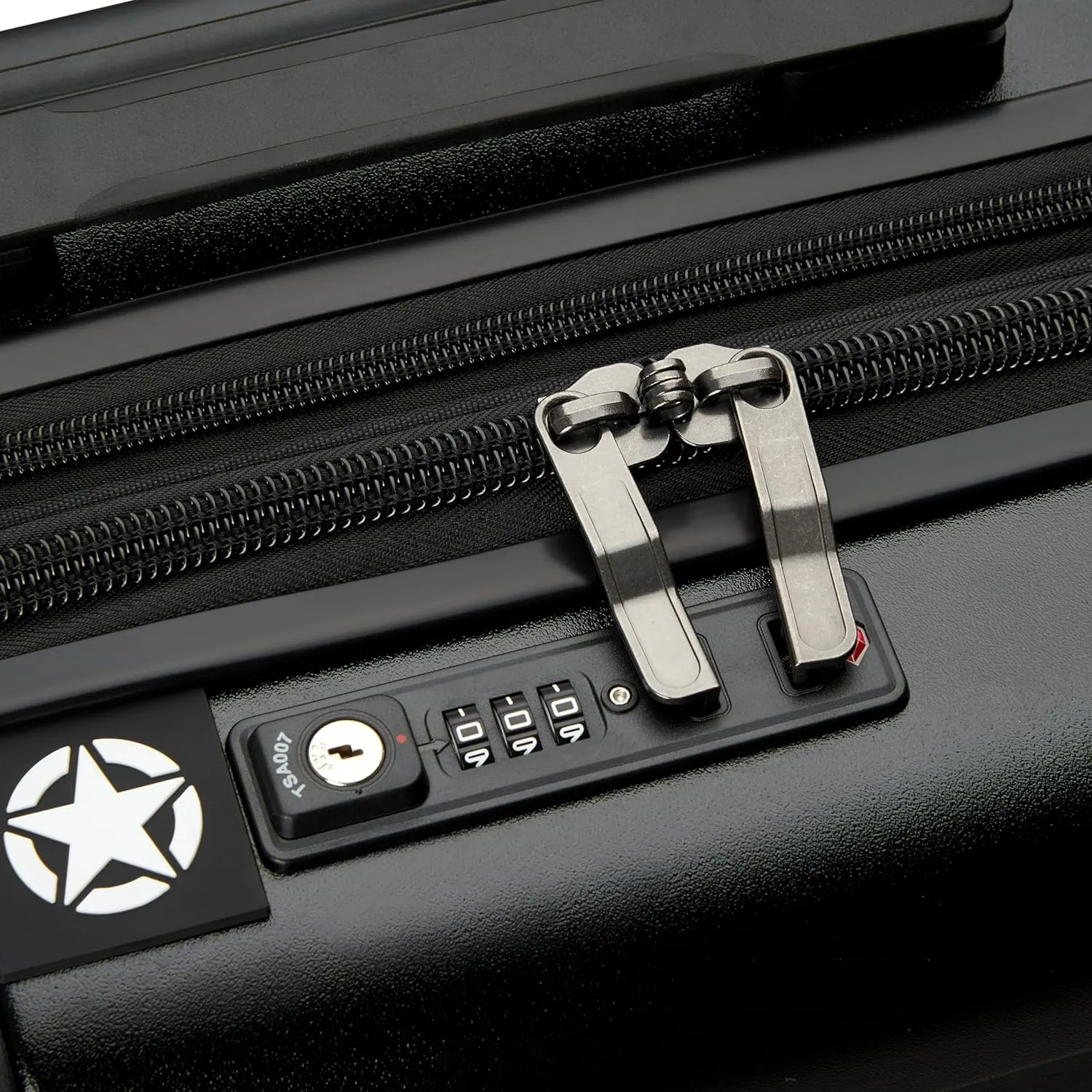 Jeep JH002B Hardside Expandable Luggage with Spinner Wheels