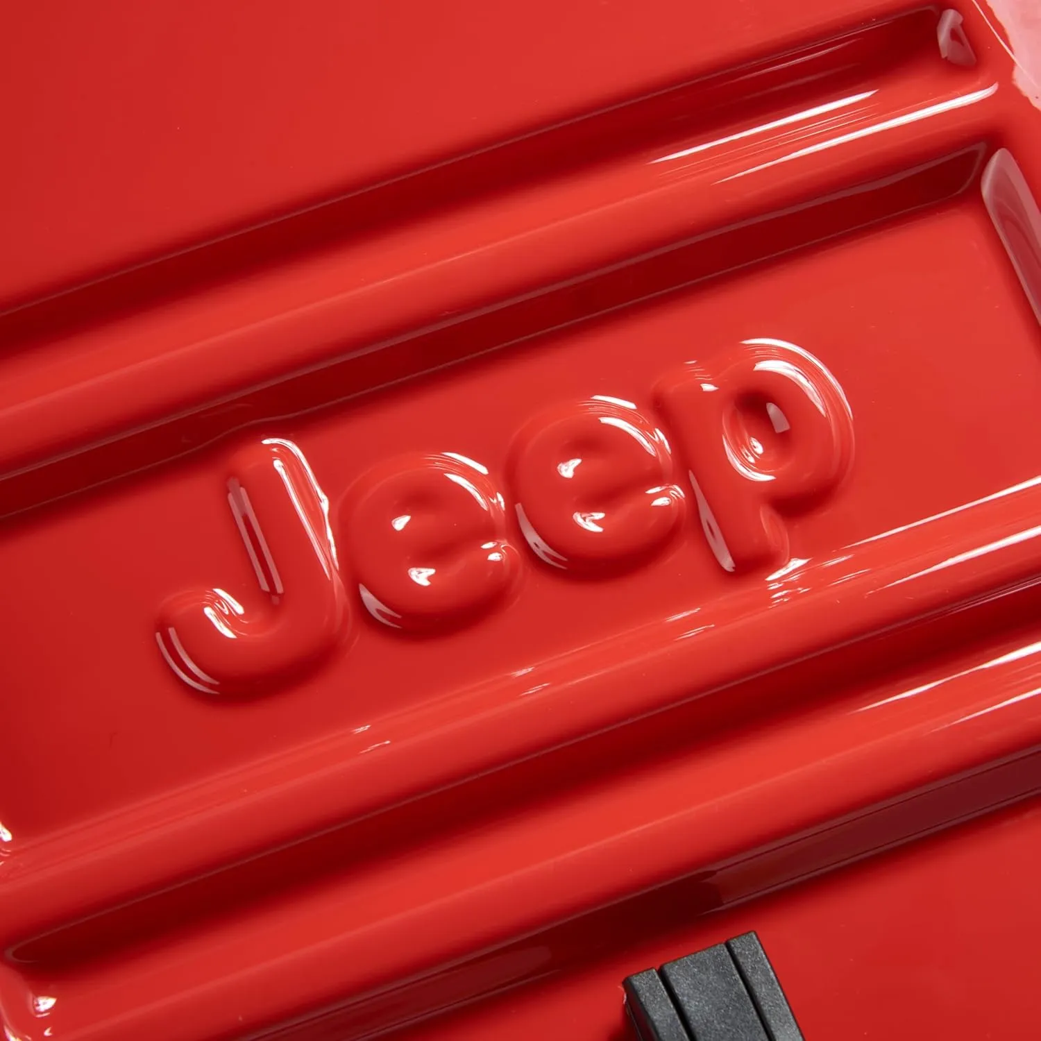 Jeep JH003B Hardside Expandable Luggage with Two Wheels, Tomato, 2 Piece Set 21/30 Inch