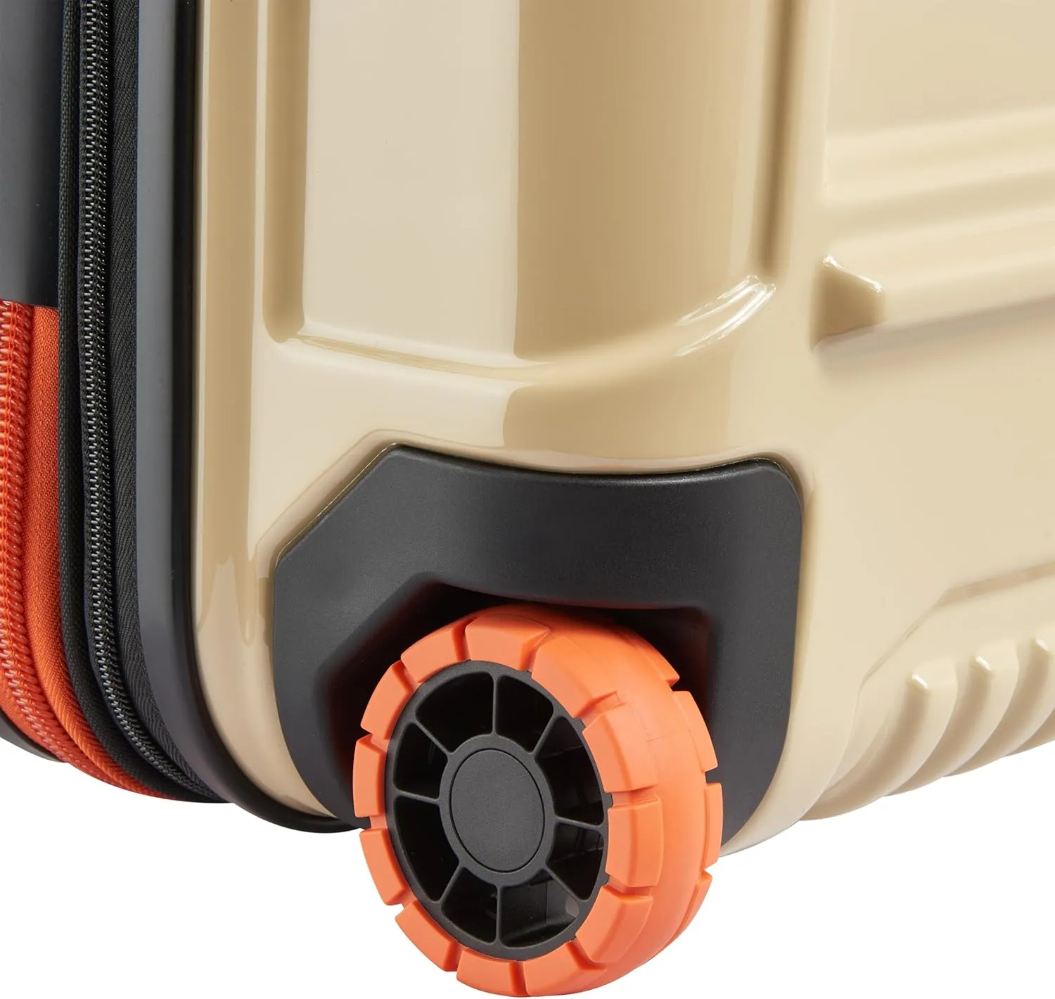 Jeep JH003B Hardside Expandable Luggage with Two Wheels (Warm Sand, Carry-On 21 Inch)
