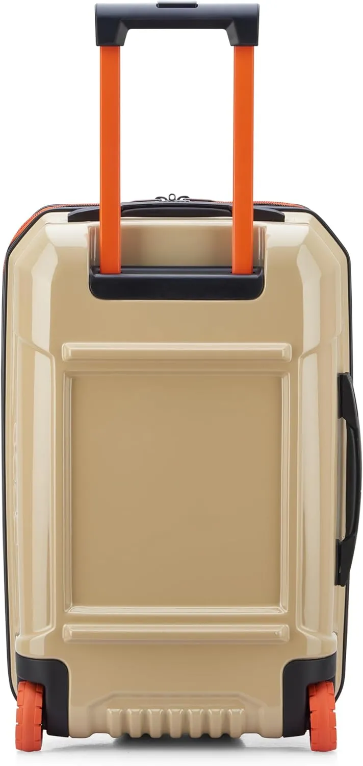 Jeep JH003B Hardside Expandable Luggage with Two Wheels (Warm Sand, Carry-On 21 Inch)