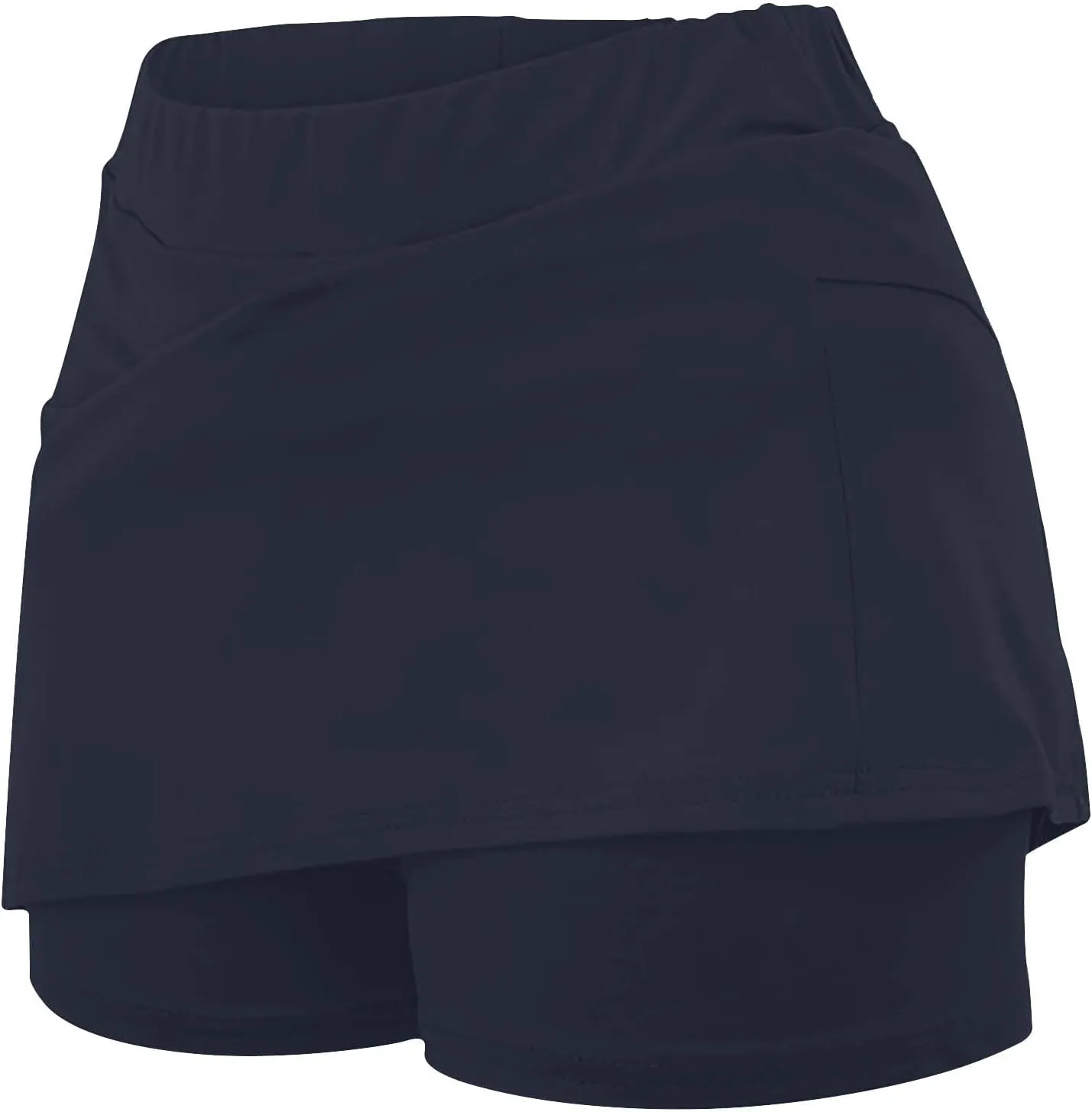 JIEMUXIU Skorts for Woman Tummy Control Plus Size Skorts High Waist Athletic Sports Pants Skirt Casual Summer Tennis Skirts