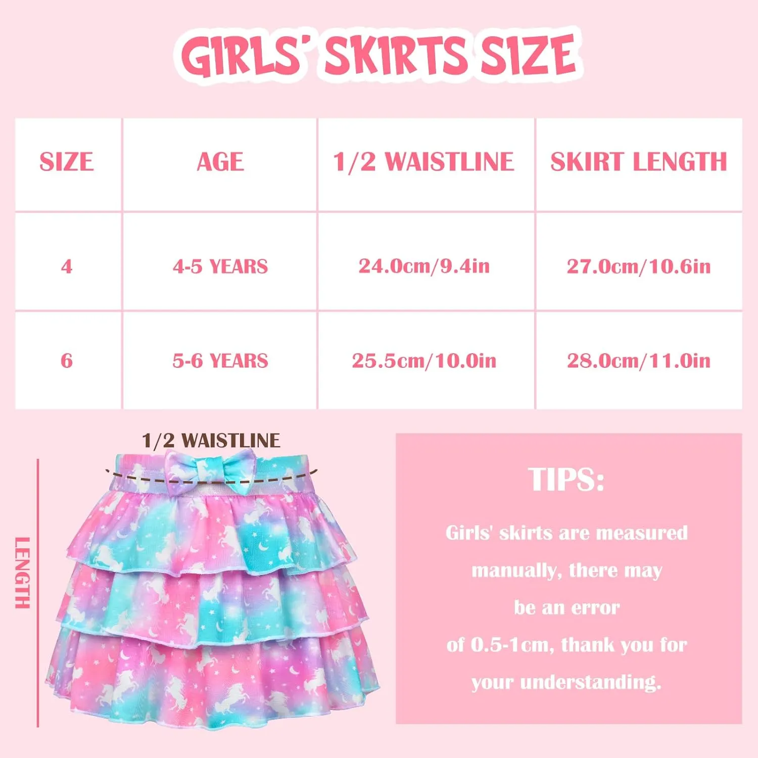 Kids Skirts for Girls, Toddler Girls' Skirts & Skorts, Scooter Skirts for Girls