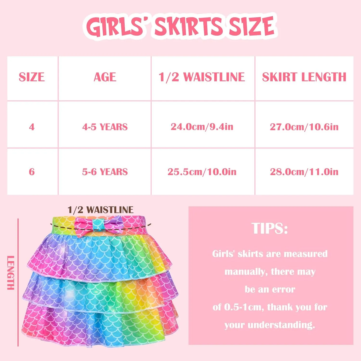 Kids Skirts for Girls, Toddler Girls' Skirts & Skorts, Scooter Skirts for Girls