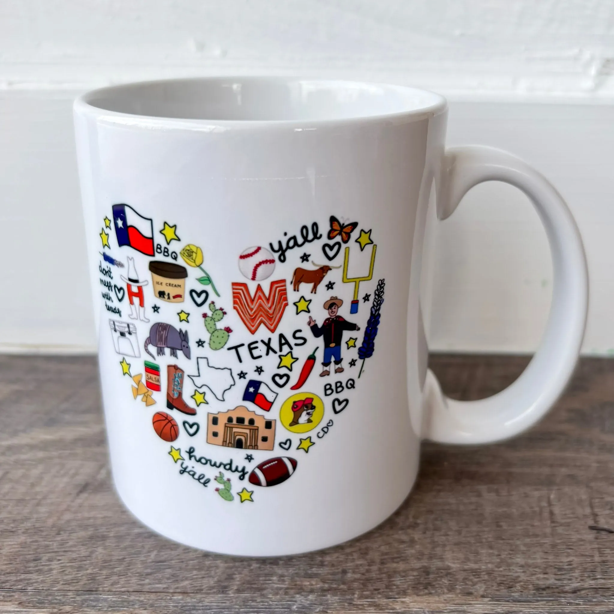 Love for Texas Mug by Callie Danielle