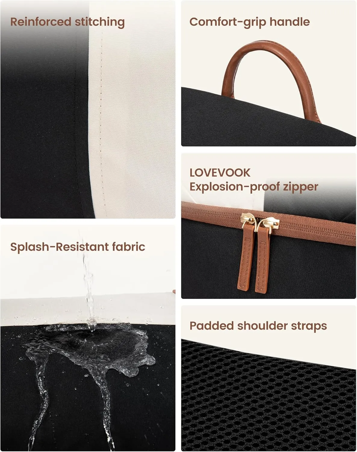 LOVEVOOK Travel Backpack for Women, Extra Large Carry On Bags for Airplanes, Waterproof Personal Item Travel Bag Flight Approved, Weekender Backpacks for Daily Work
