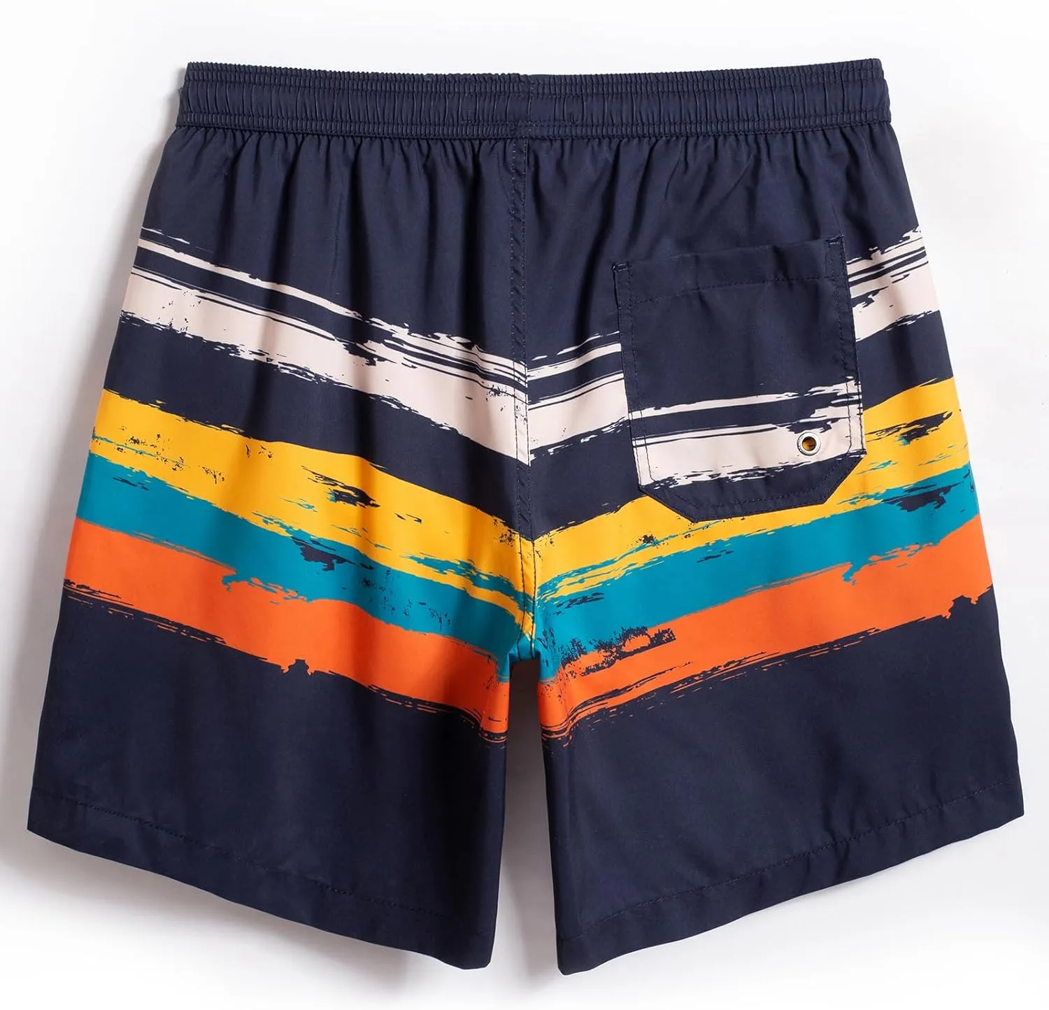 maamgic Mens Swim Trunks Quick Dry Swim Shorts with Mesh Lining Funny Swimwear Bathing Suits 7inch