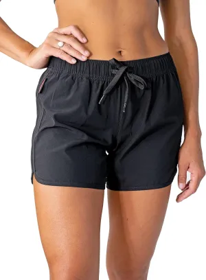 Maui Rippers Womens 5" 4-Way Stretch Swim Shorts Boardshorts