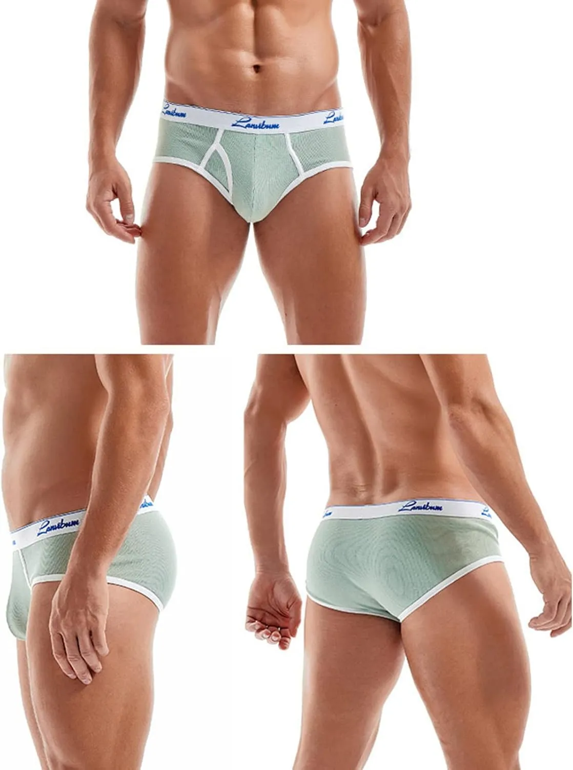 Men Underwear Mens Boxer Briefs Lightweight Tagless Support Pouch