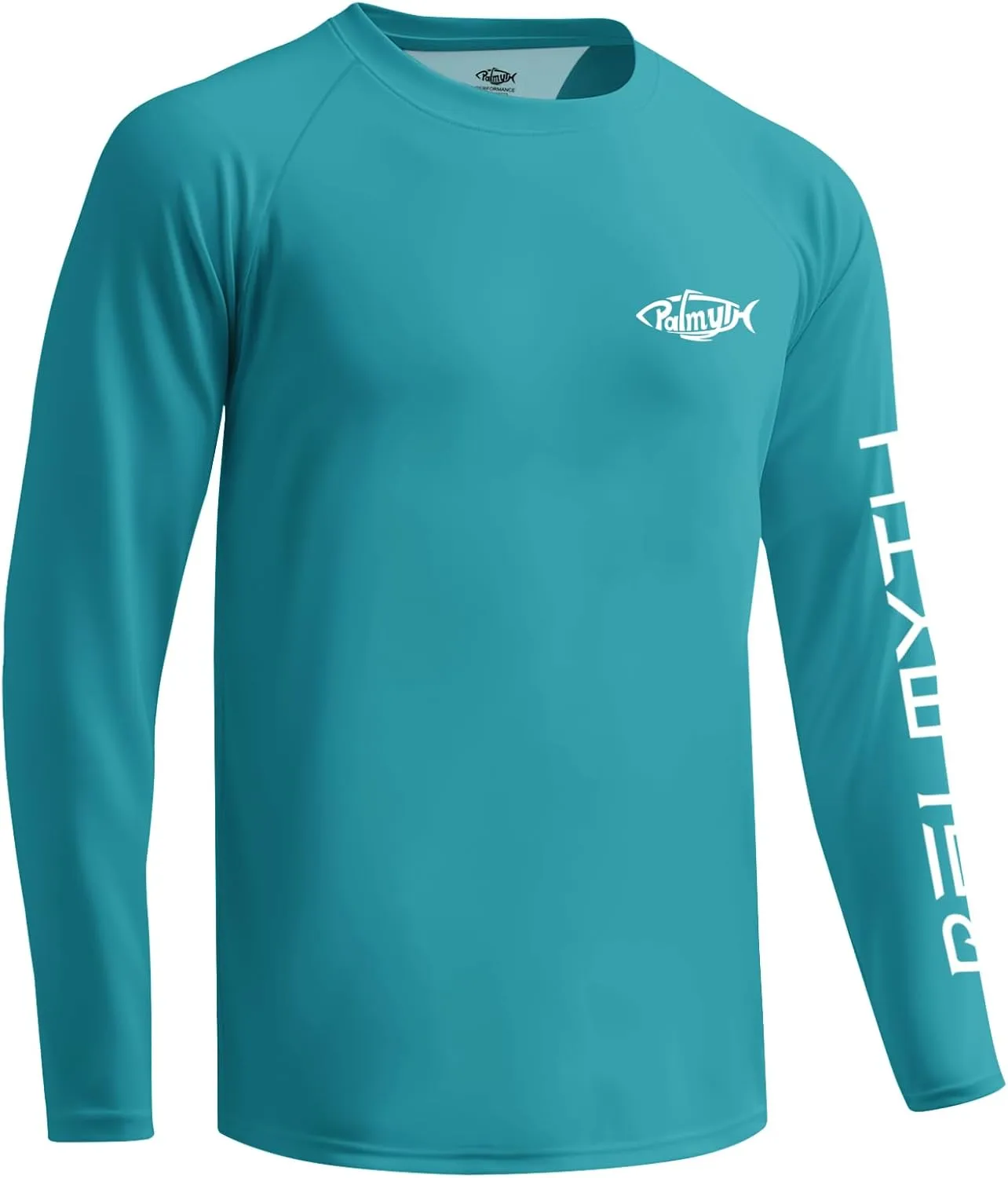 Palmyth Fishing Shirts for Men Long Sleeve UPF 50  Sun Protection UV T Shirt Tee