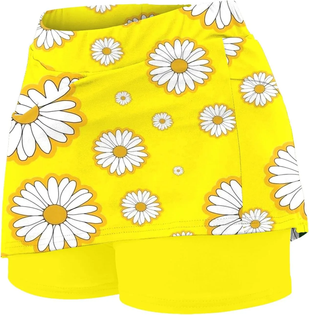 Plus Size Golf Skirts for Women Stretchy Tennis Mini Skirt Shorts Solid Athletic Workout Casual Skorts with Side Pockets 2024