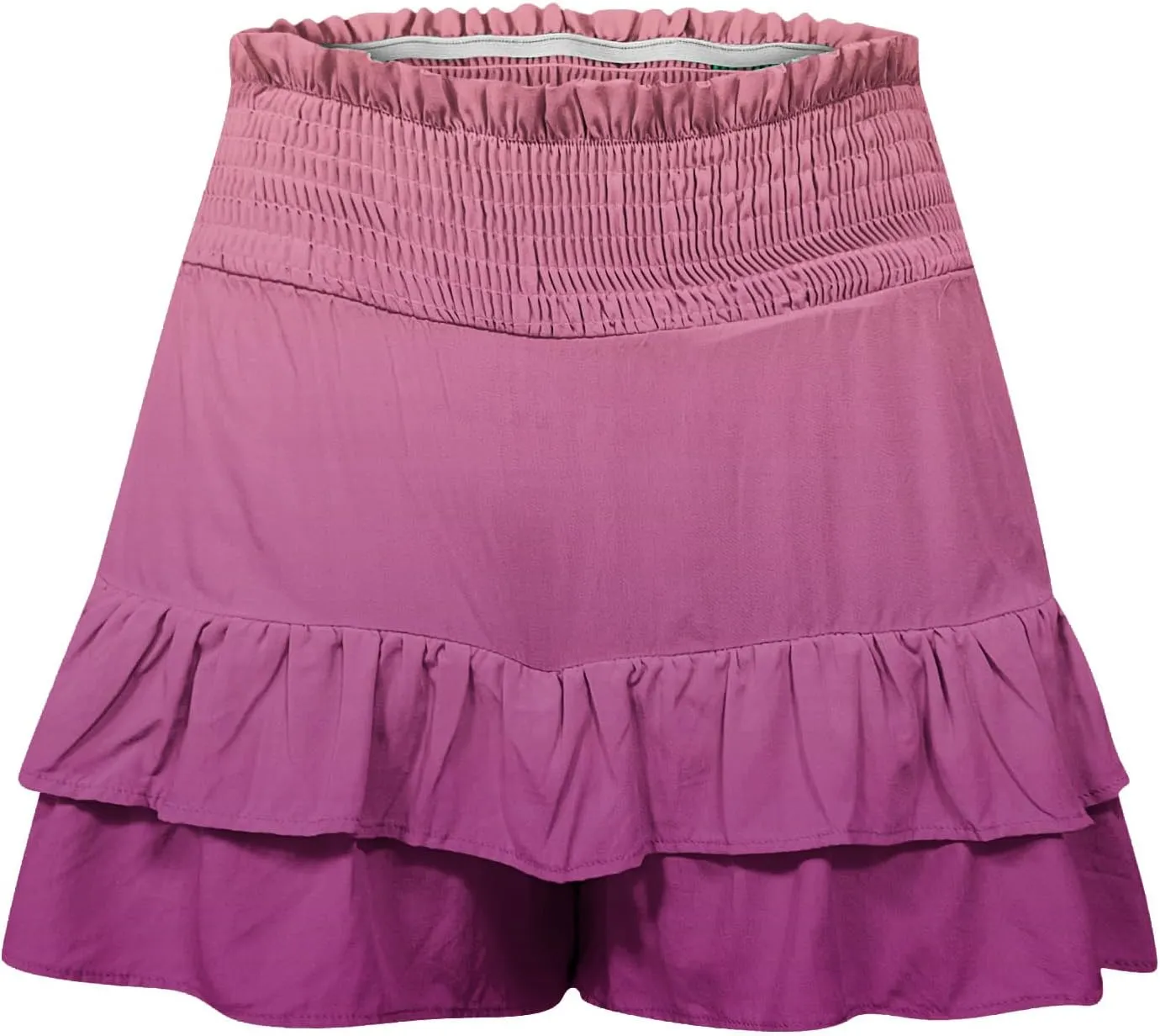 Shorts for Women High Waisted Floral Ruffled Flowy Skorts Flared Mini Skirts Teen Gilrs Summer Casual Clothes