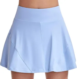 Skorts for Woman Quick Dry Ruffle Yoga Skirt with Built-in Shorts Summer Gym Athletic Skort Ladies Running Clothes