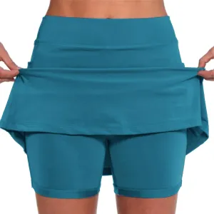 Skorts for Women Dressy Casual 2025 Plus Size High Waist Tummy Control Athletic Golf Tennis Skirt Comfy Shorts Skirts